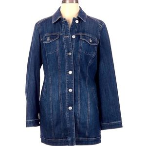 NWOT Chico’s Denim Jacket size 1 (medium)